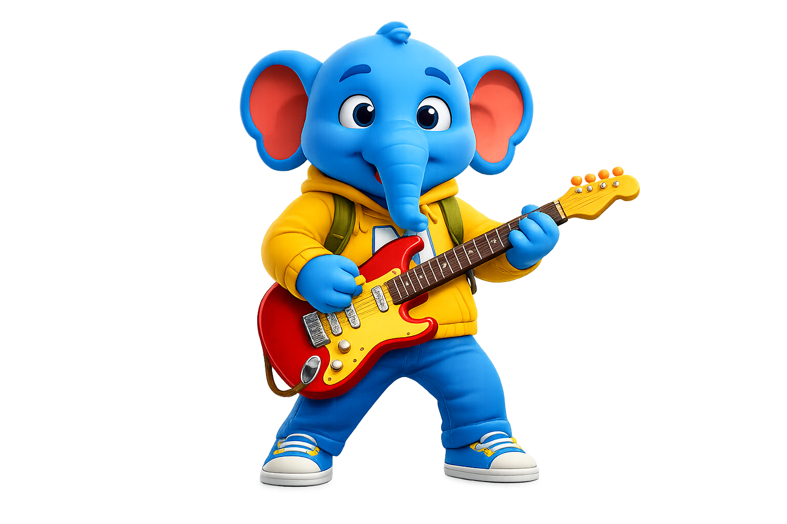 Meemo, o elefante mascote